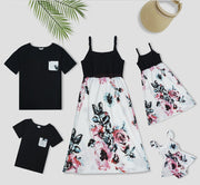 Mommy and Me Dresses for Family Matching Dresses | Mommy women Floral dress matching Girl Floral Dress